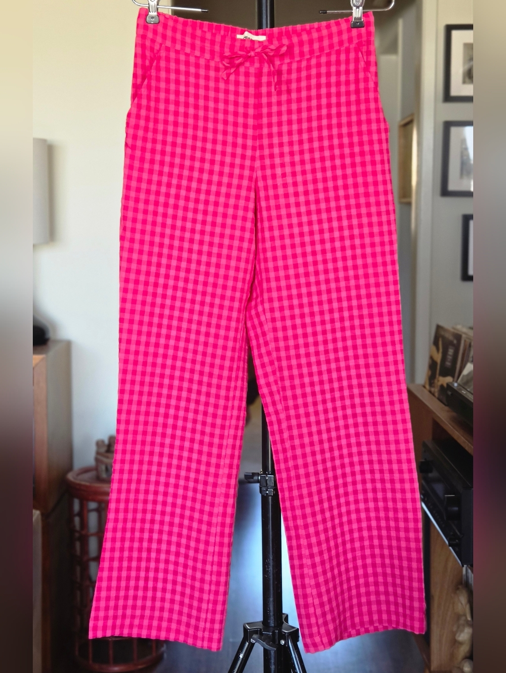 Sonderhaus Perfect Pants Pink Gingham